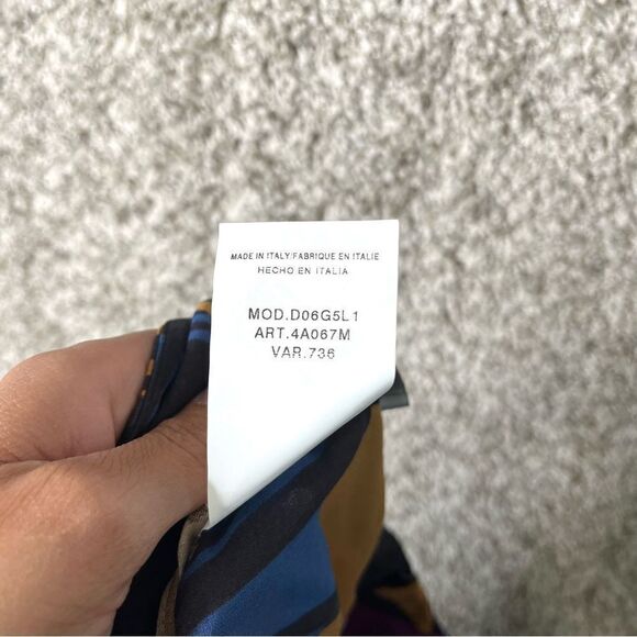 Missoni Skirt Women’s 6 Colorful Floral and Leaf Patterned 100% Silk Pencil - Picture 5 of 5